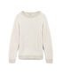 Dokulu colorblock kazak - IW6240050310039 - Pudra Triko