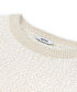 Dokulu colorblock kazak - IW6240050310039 - Pudra Triko