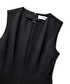 Asimetrik kesim elbise - IW6250002380001 - Siyah Elbise