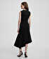 Asimetrik kesim elbise - IW6250002380001 - Siyah Elbise