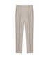 Metal fermuarlı skinny fit pantolon - IW6250003061003 - Natürel Pantolon