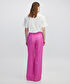 Wide leg fit pantolon - IW6250003093004 - Fuşya Pantolon