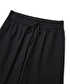 Elastik bel dokulu pantolon - IW6250003139001 - Siyah Pantolon
