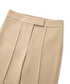Yüksek bel skinny fit pantolon - IW6250003150003 - Natürel Pantolon