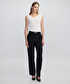 Cepli wide leg fit pantolon - IW6250003166001 - Siyah Pantolon