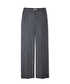 Kemerli wide leg fit pantolon - IW6250003188088 - Antrasit Pantolon