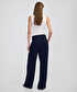 Triko mix wide leg fit pantolon - IW6250003195015 - Lacivert Pantolon
