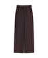 Ekose desen wide leg fit pantolon - IW6250003197074 - Kahverengi Pantolon