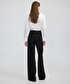 Wide leg fit aller detaylı pantolon - IW6250003198001 - Siyah Pantolon