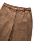 Timsah derisi görünümlü pantolon - IW6250003207021 - Taba Pantolon