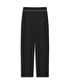 Kontrast biyeli pantolon - IW6250003216001 - Siyah Pantolon