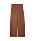 Wide leg fit triko pantolon - IW6250003219041 - Karamel Pantolon