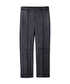 Deri görünümlü straight fit pantolon - IW6250003223001 - Siyah Pantolon