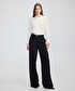 Wide leg fit cepli pantolon - IW6250003226001 - Siyah Pantolon