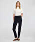 Parlak şeritli skinny fit pantolon - IW6250003227001 - Siyah Pantolon