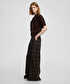 Kemerli ekose desen pantolon - IW6250003373074 - Kahverengi Pantolon
