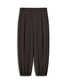 Pileli balon fit pantolon - IW6250003374074 - Kahverengi Pantolon