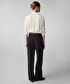Wide leg ütü izli pantolon - IW6250003389074 - Kahverengi Pantolon