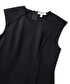 Vatkalı bluz - IW6250006050001 - Siyah Bluz