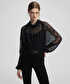 Dantel bluz - IW6250006083001 - Siyah Bluz
