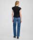 Metal tokalı kuşaklı bluz - IW6250006142001 - Siyah Bluz