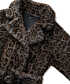 Çift taraflı leopar desen suni kürk - IW6250008043014 - Vizon Kaban