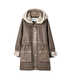 Suni kürk mix ayarlanabilir bel mont - IW6250012075014 - Vizon Mont