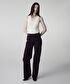 Zincir aksesuarlı jean pantolon - IW6250018079008 - Mürdüm Jean Pantolon
