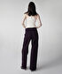 Zincir aksesuarlı jean pantolon - IW6250018079008 - Mürdüm Jean Pantolon