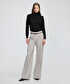 Dik yaka basic triko - IW6250050057001 - Siyah Triko