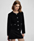 Lurex iplikli şönil triko - IW6250050565001 - Siyah Triko
