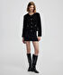 Lurex iplikli şönil triko - IW6250050565001 - Siyah Triko