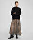 Eskitme efektli triko - IW6250050568001 - Siyah Triko