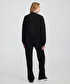 Nakışlı fermuarlı sweatshirt - IW6250091052001 - Siyah Sweatshirt