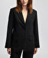 Vatkalı blazer  - IW6250106013001 - Siyah Blazer