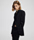 Vatkalı kruvaze blazer - IW6250106056001 - Siyah Blazer