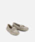 Monogram tokalı loafer - IW6250030002082 - Krem Düz Ayakkabı