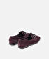 %100 süet deri loafer - IW6250030003035 - Bordo Düz Ayakkabı