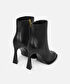 %100 deri topuklu bot - IW6250034003001 - Siyah Bot