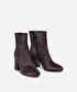 Topuklu tay tüyü bot - IW6250034026035 - Bordo Bot