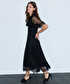 Dantel midi elbise - IW6260002149001 - Siyah Elbise