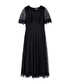 Dantel midi elbise - IW6260002149001 - Siyah Elbise