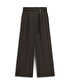 İnce kuşaklı pantolon - IW6260003116074 - Kahverengi Pantolon