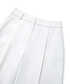 Pileli wide leg pantolon - IW6260003137018 - Ekru Pantolon