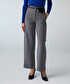 Kemerli barrel fit pantolon - IW6260003192081 - Koyu Gri Pantolon