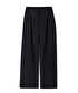 Çift kemerli pantolon - IW6260003198001 - Siyah Pantolon
