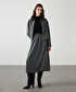 Kontrast yaka ceket - IW6260005108005 - Gri Ceket