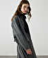 Kontrast yaka ceket - IW6260005108005 - Gri Ceket