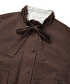 Ekose desen bomber mont - IW6260012386074 - Kahverengi Mont