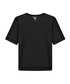 Bisiklet yaka basic triko - IW6260050126001 - Siyah Triko